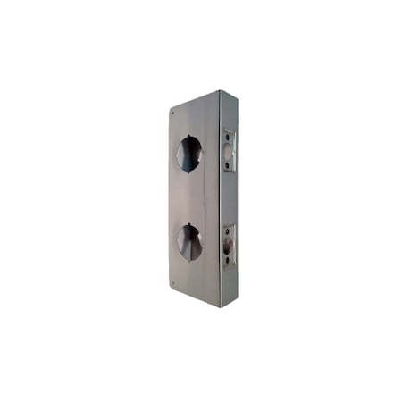 DON-JO Classic Wrap Around for Double Lock Combination Lockset with Two 2-1/8in Holes 5-1/2in Center CW25810B